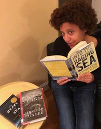 The author opening up: Why she enjoys reading her catch of maritime disasters. 